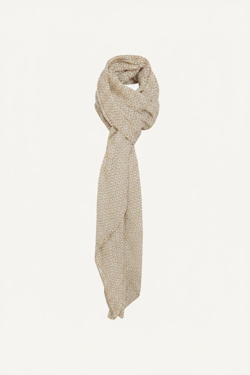 Claire Woman - huivi - beige/kukkakuosi