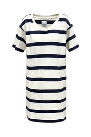 Blue Sportswear - mekko - tummansininen/raita