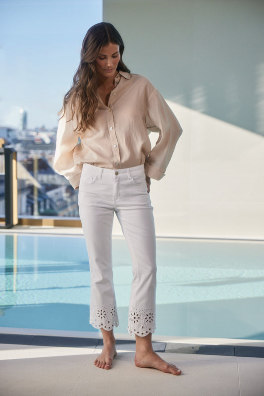 Mac - farkut - valkoinen