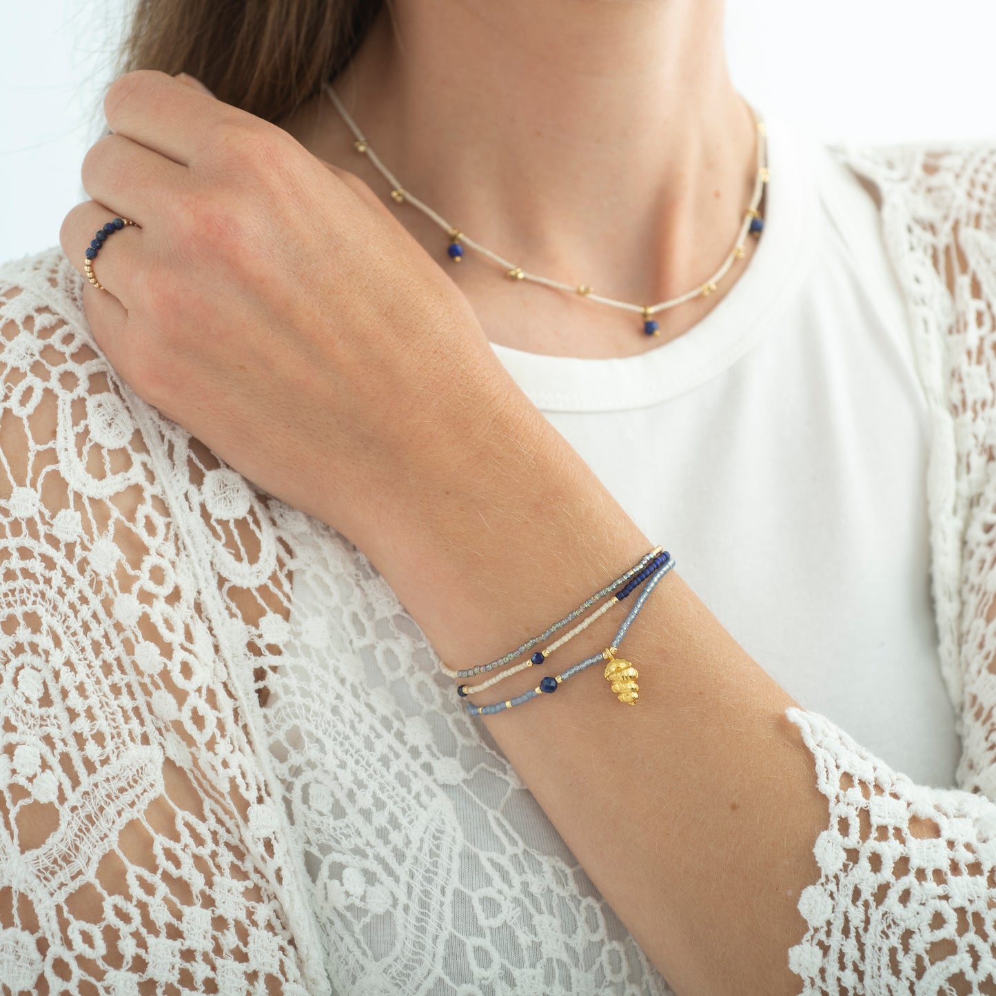 A Beautiful Story - kaulakoru - Lapis lazuli