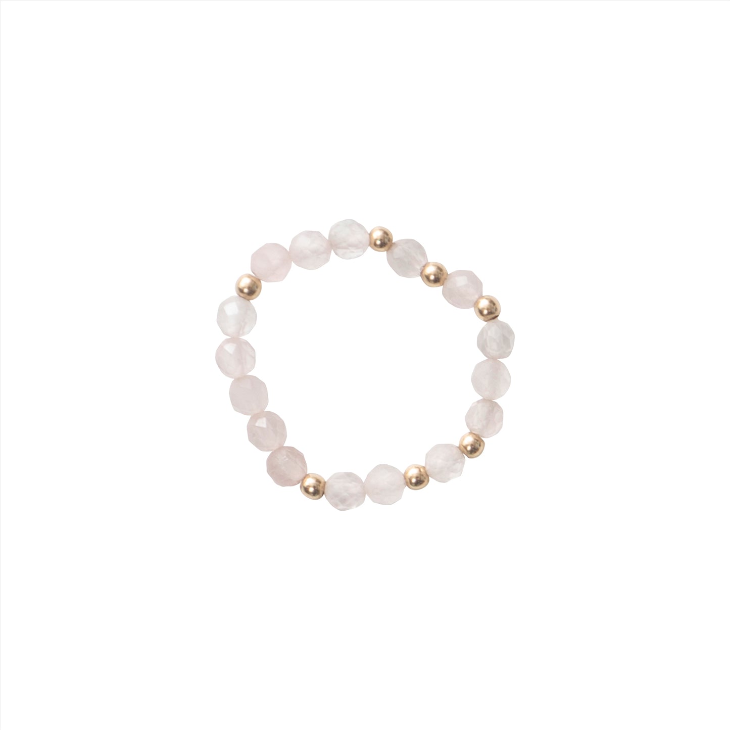 A Beautiful Story - sormus - Rose Quartz