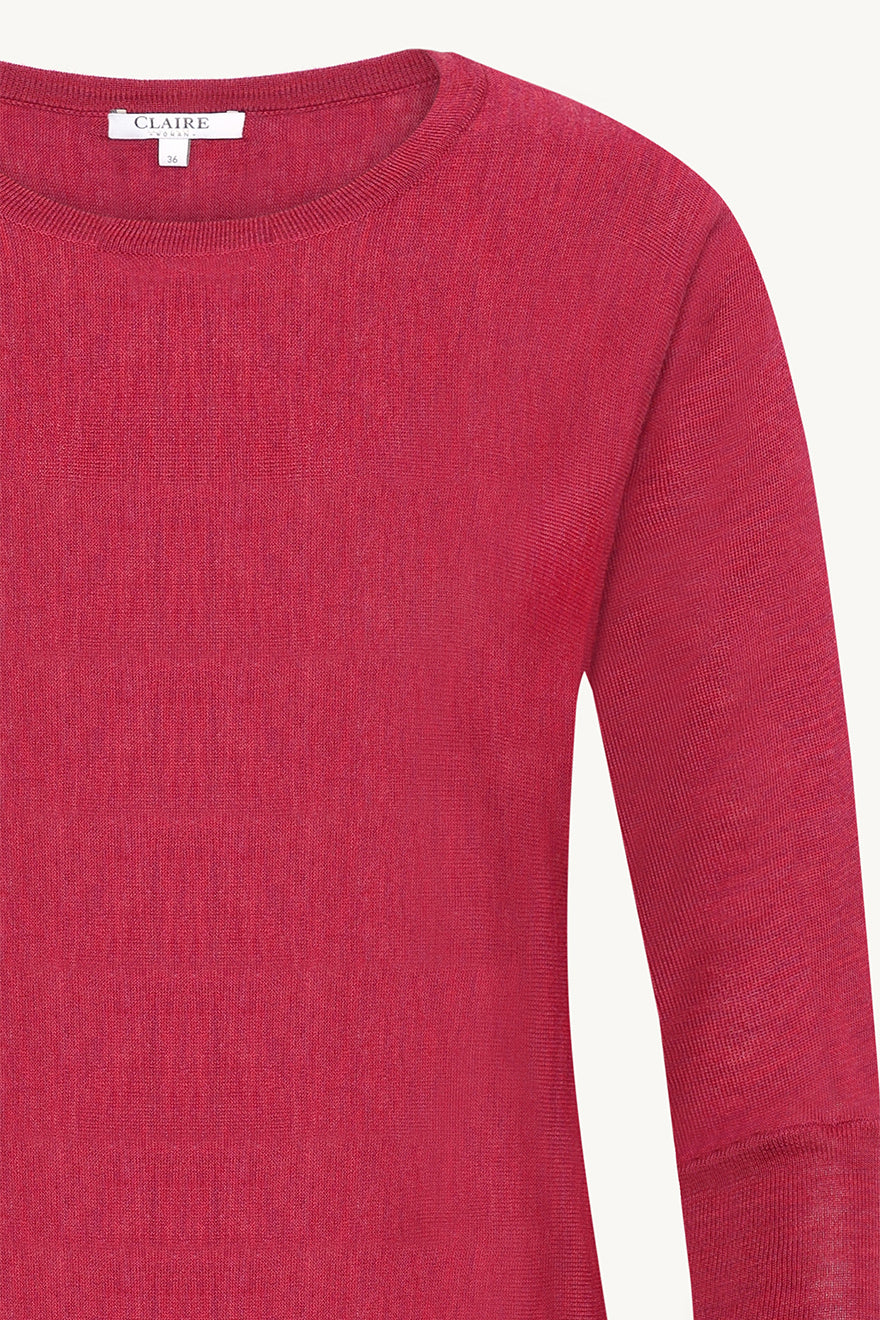 Claire Woman - neulepusero - fuksia