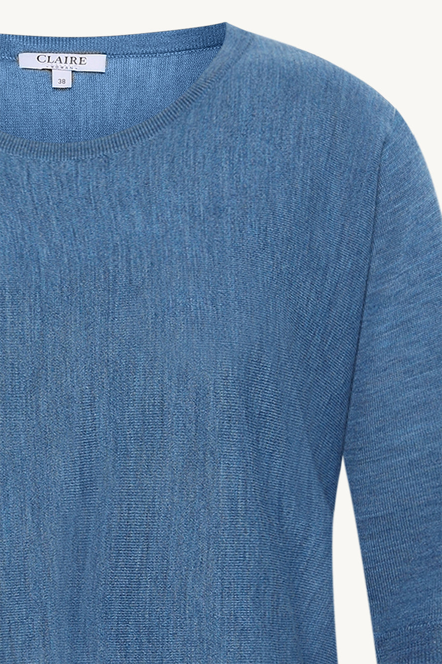 Claire Woman - neulepusero - sininen