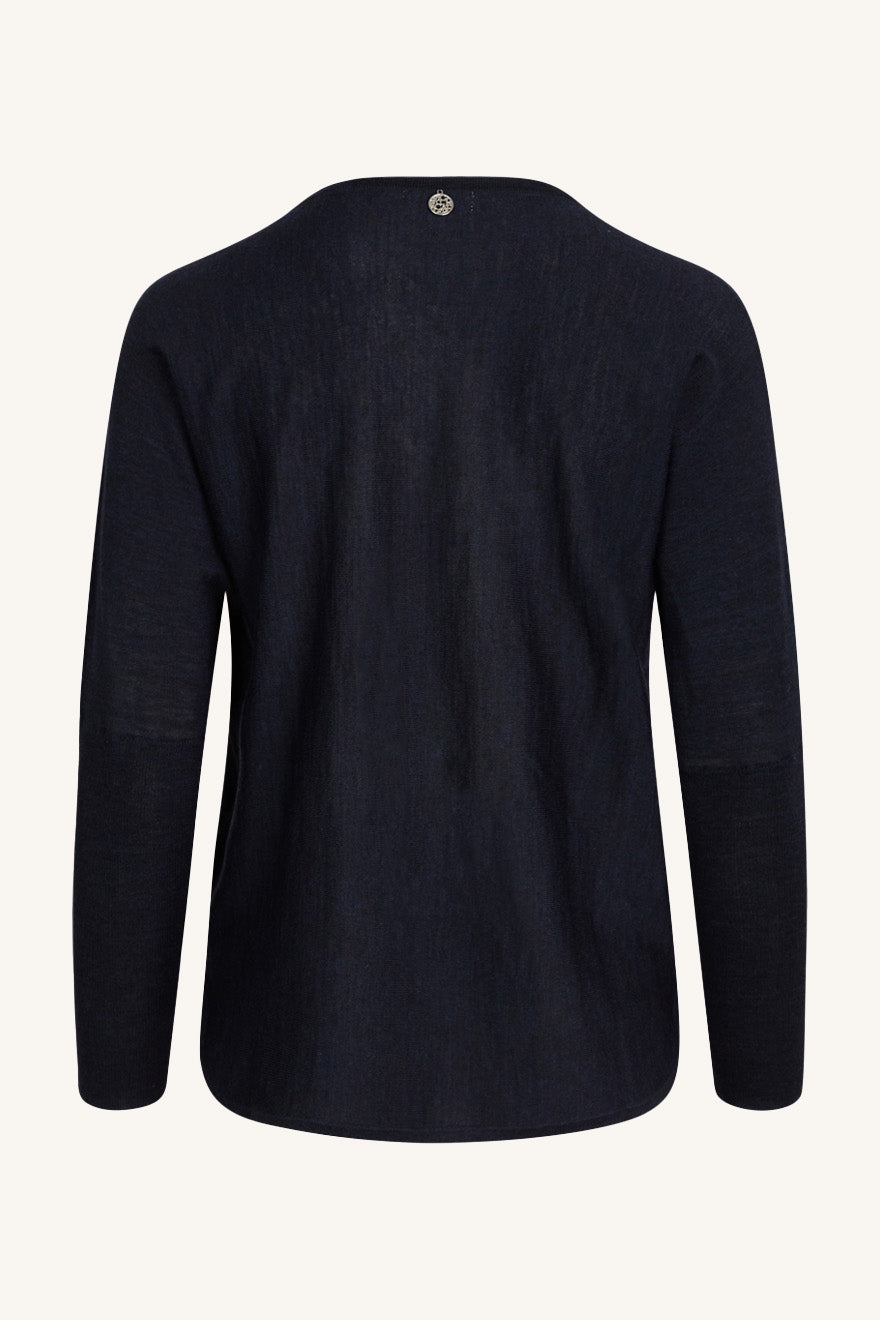 Claire Woman - neule - tummansininen