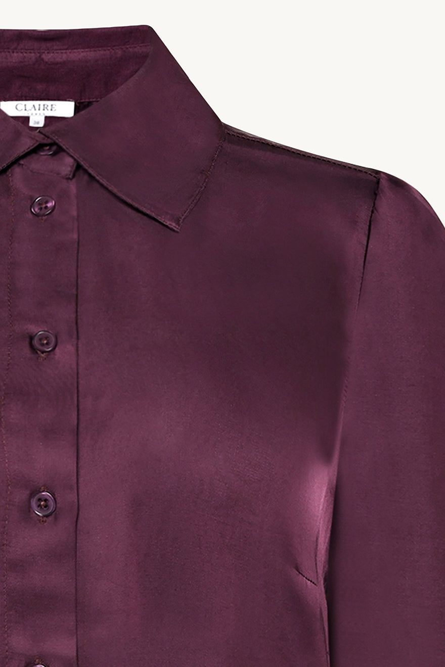 Claire Woman - paitapusero - luumu