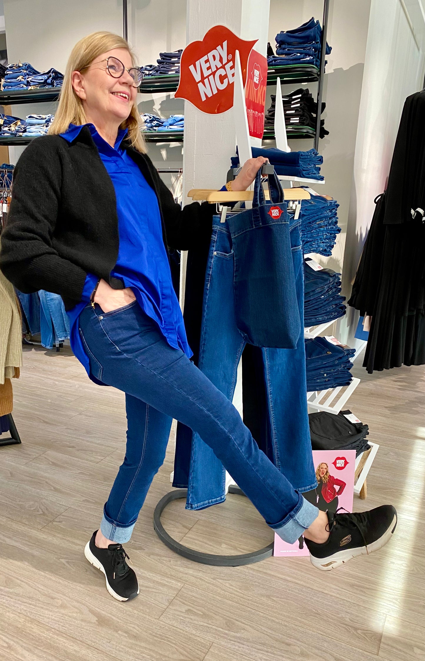 Very Nice - farkut - sininen