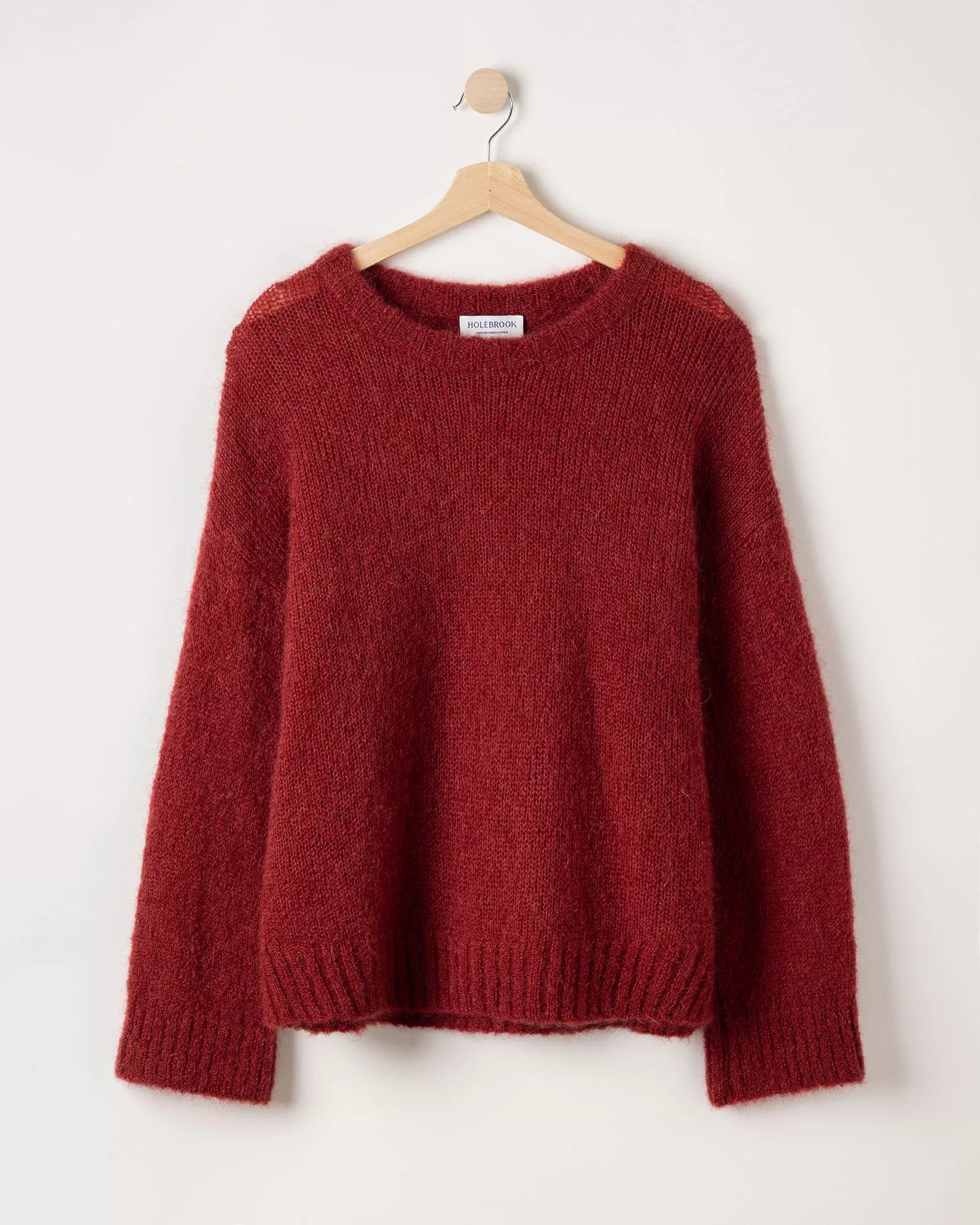 Holebrook - neule - rubiininpunainen