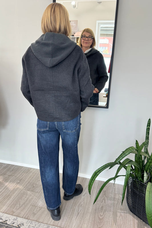 JcSophie - takki - tummanharmaa