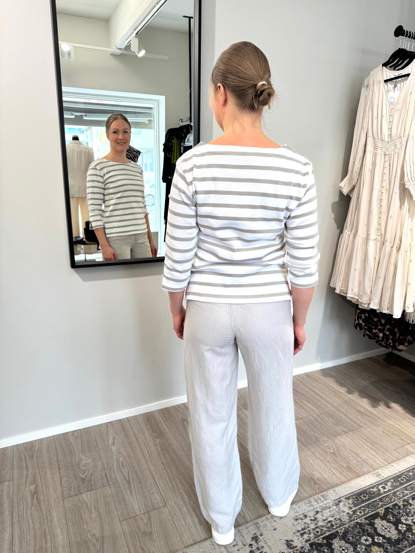 Claire Woman - housut - harmaa