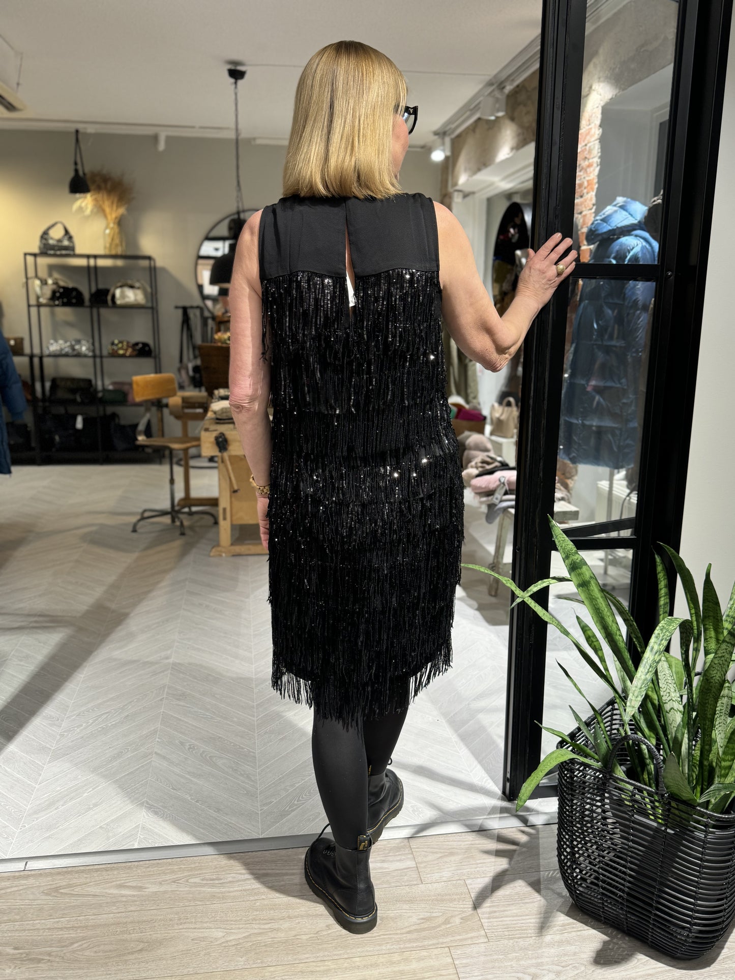 InWear - paljettitoppi - musta