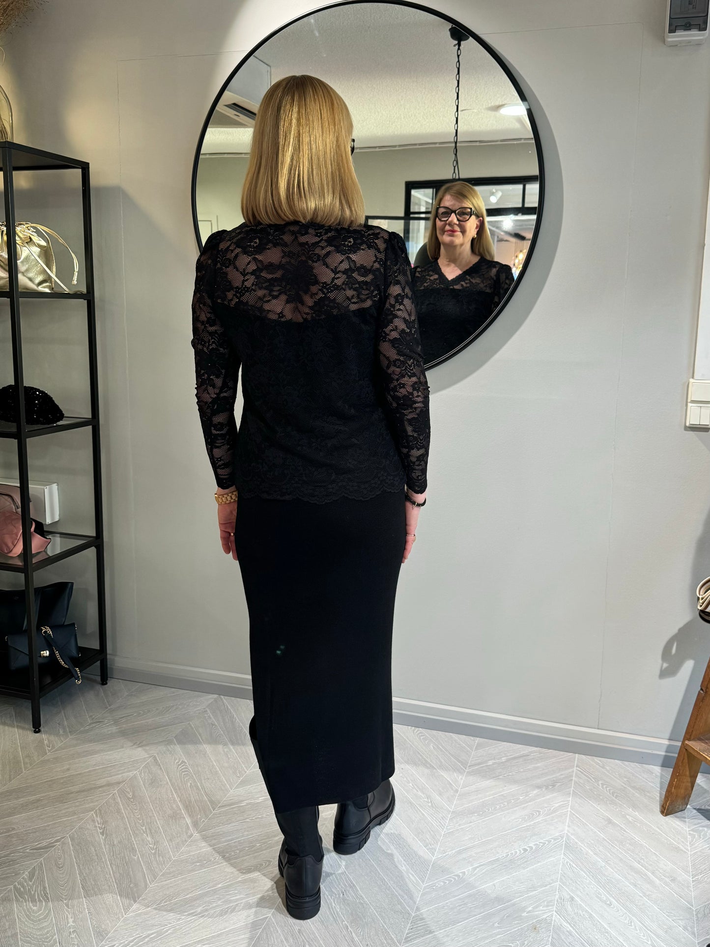 Claire Woman - neulehame - musta