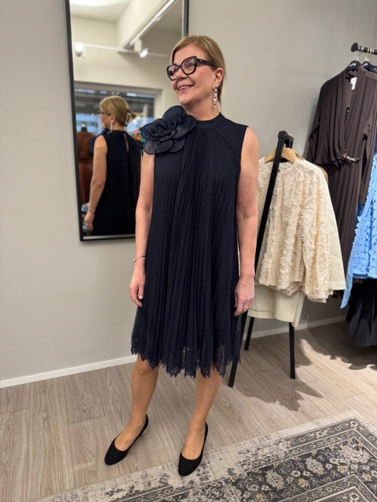 Joseph Ribkoff - mekko - tummansininen