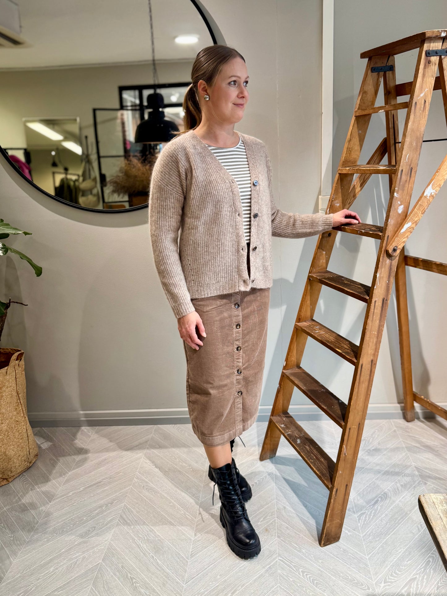 Claire Woman - neuletakki - hiekka