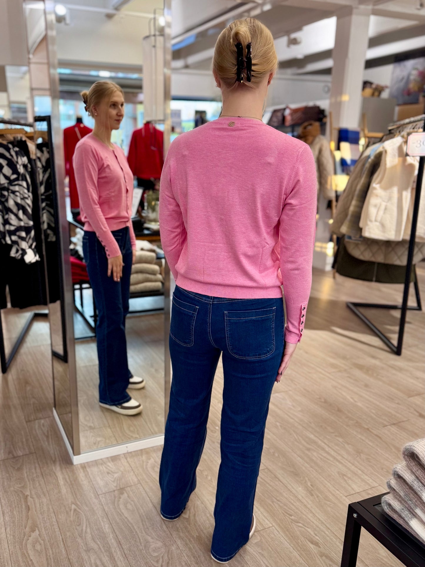 Claire Woman - neuletakki - koralli