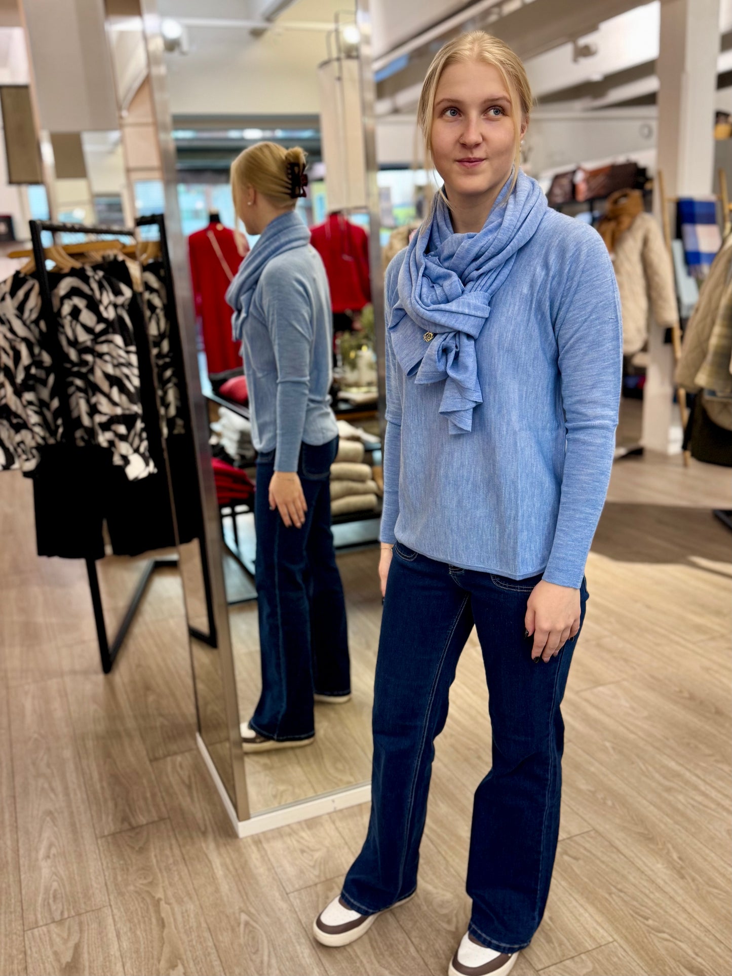 Claire Woman - huivi - vaaleansininen