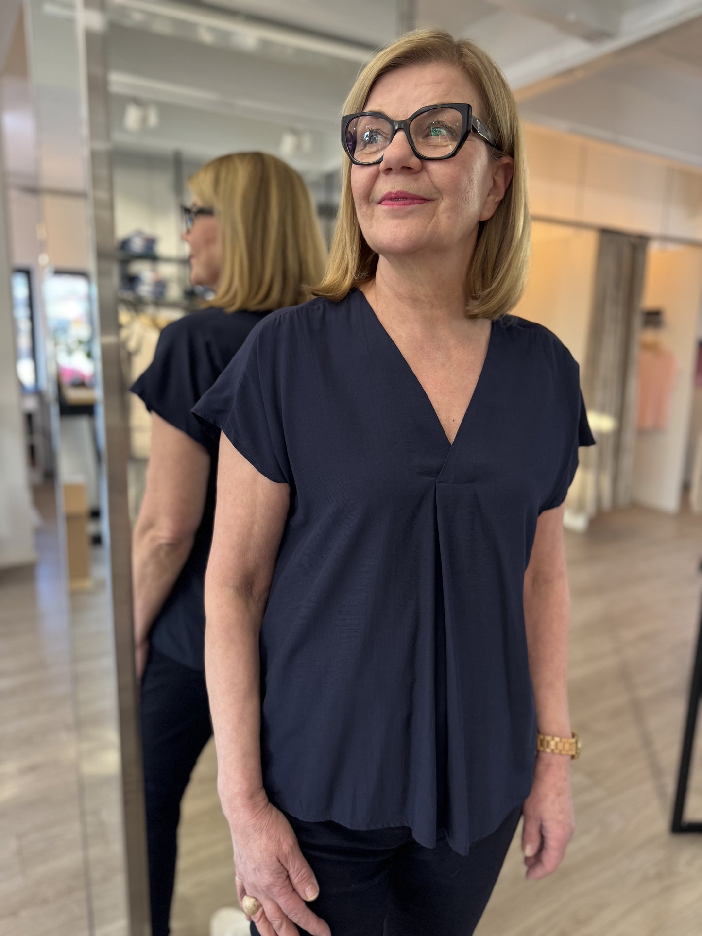 Claire Woman - pusero - tummansininen