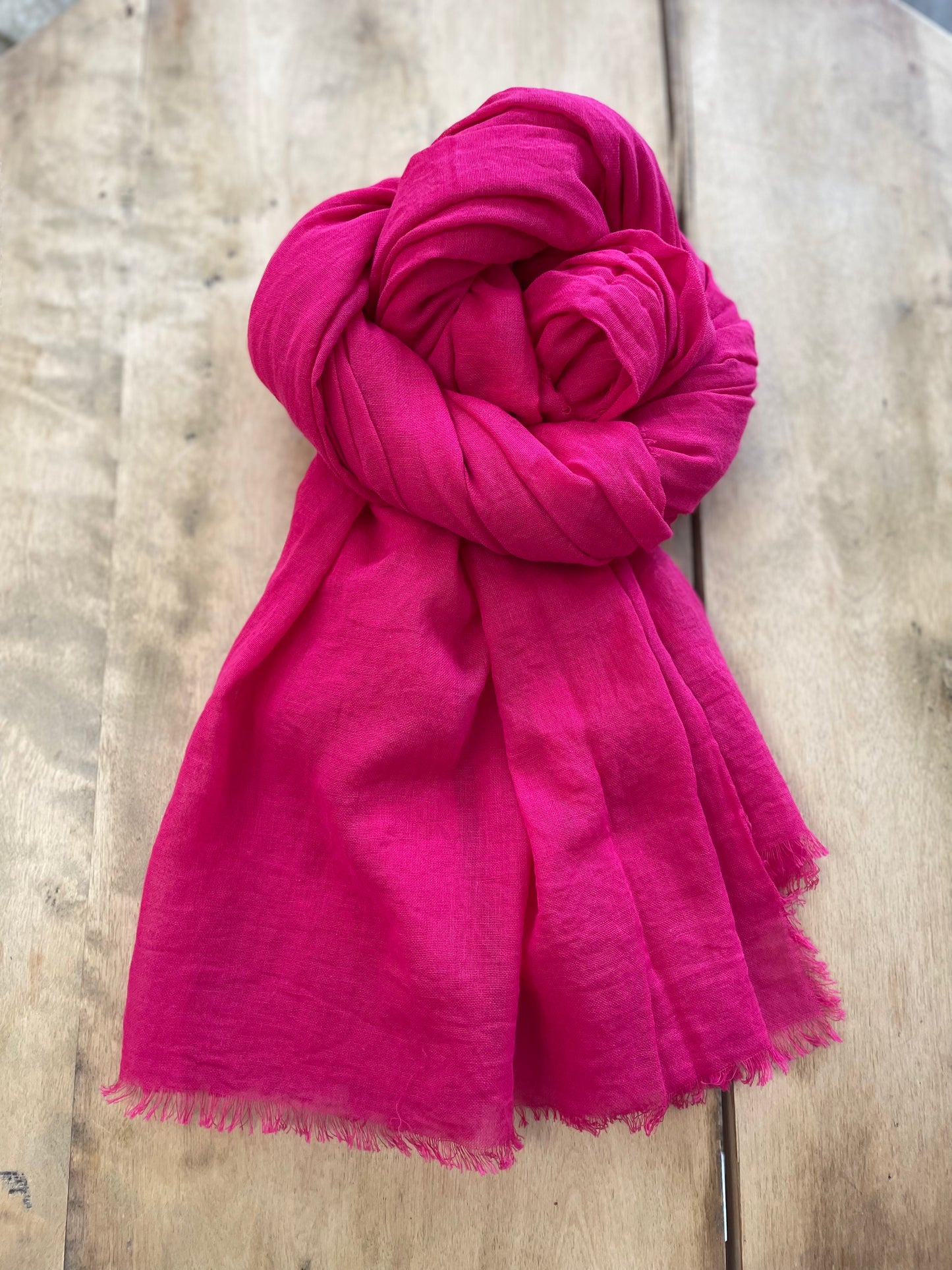 Masai - huivi - fuksianpunainen