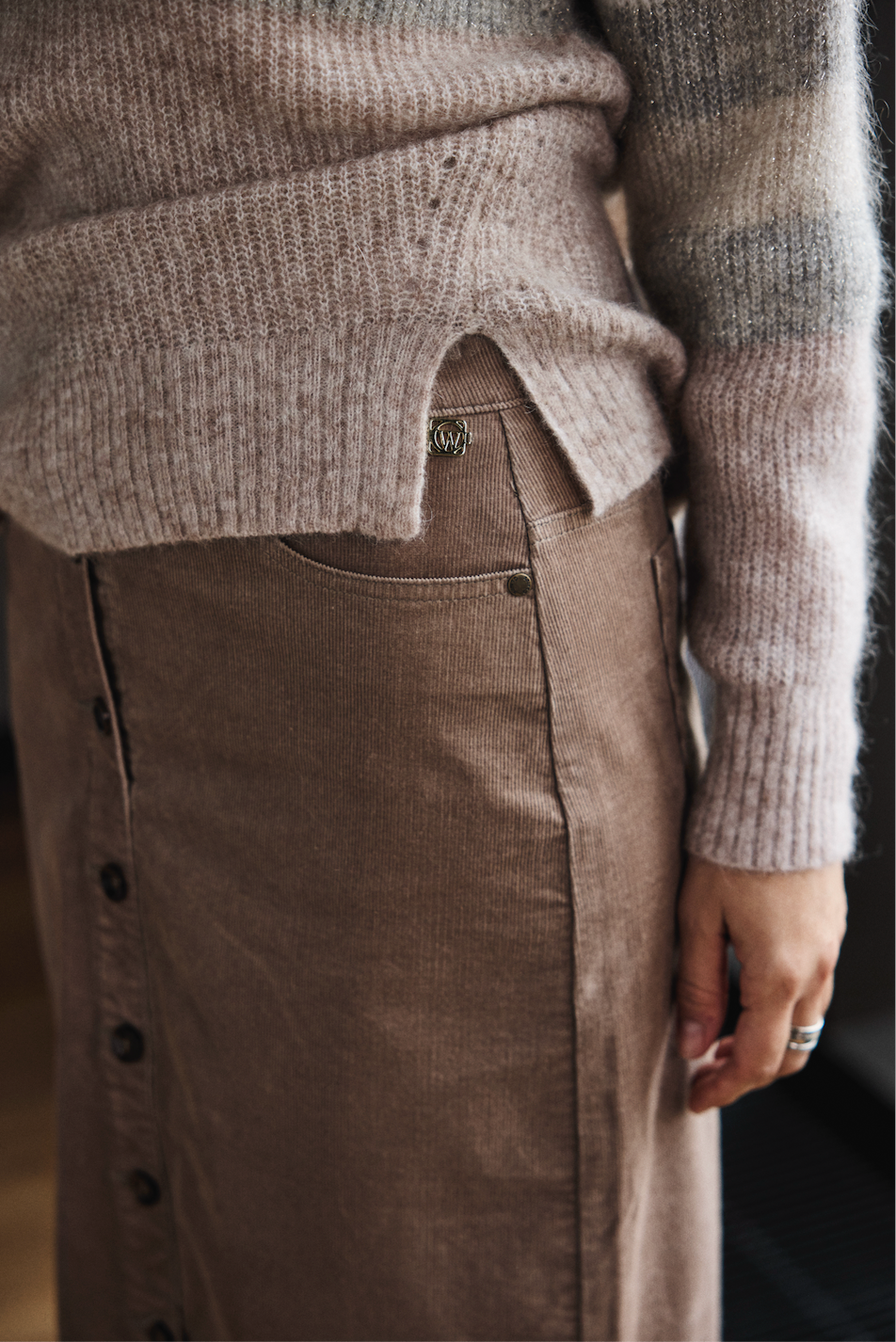 Claire Woman - neule - vaalea/ raita