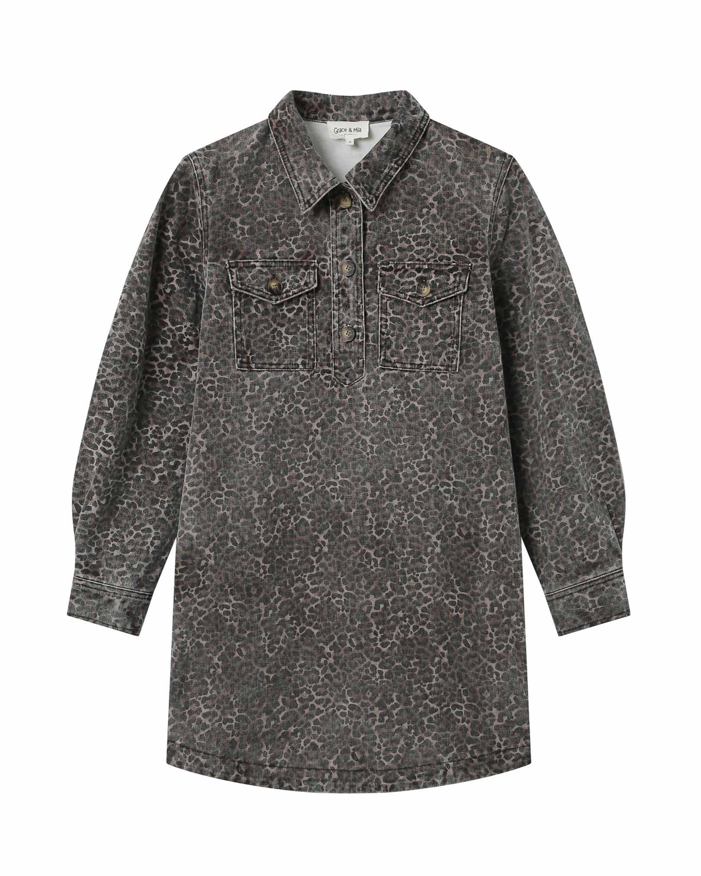 Grace & Mila - mekko - leopardi
