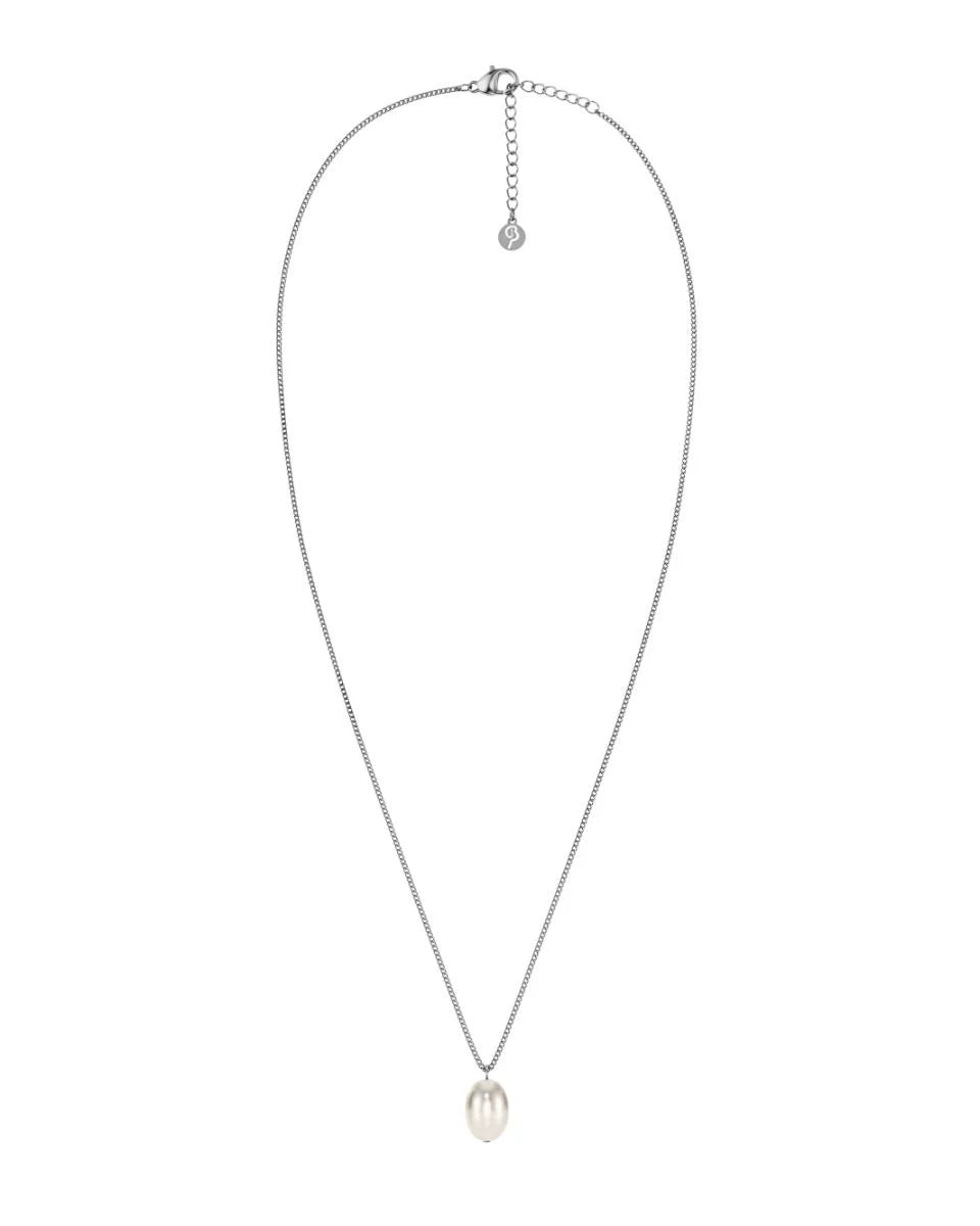 Edblad - kaulakoru - hopea/ helmi