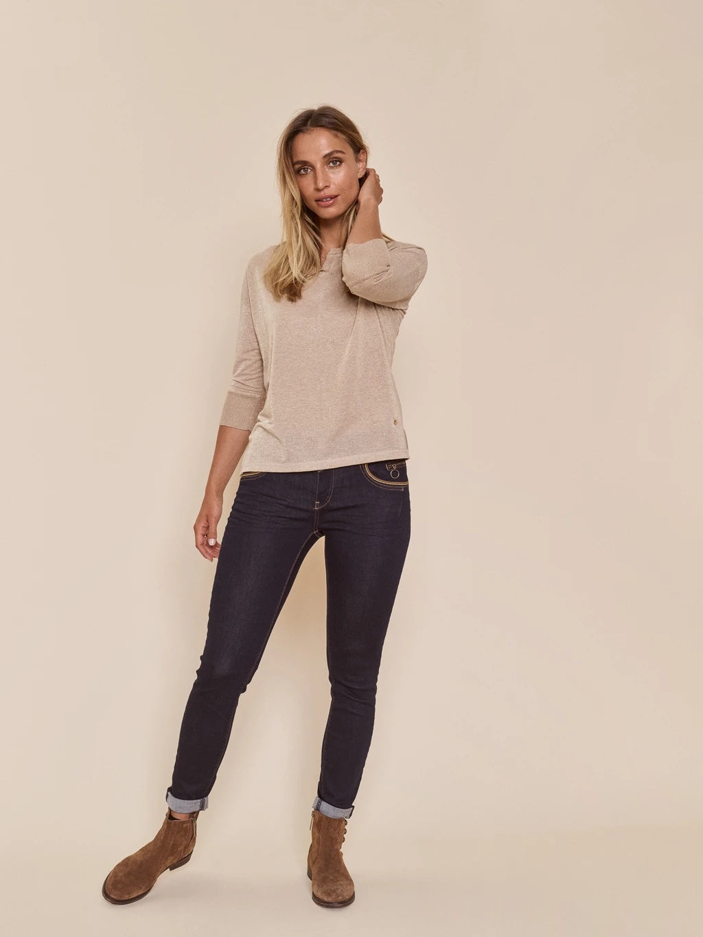 Mos Mosh - farkut - tummansininen