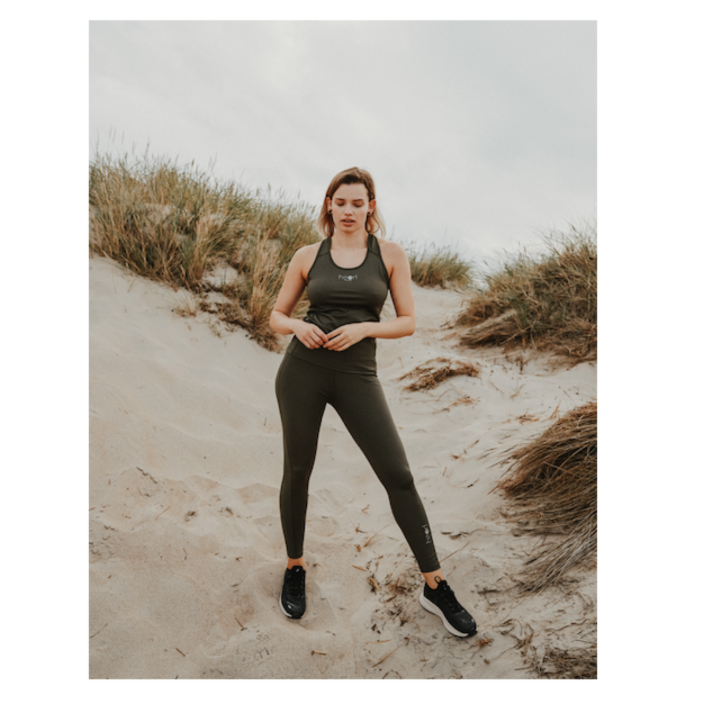 Mos Mosh - treenileggings - vihreä