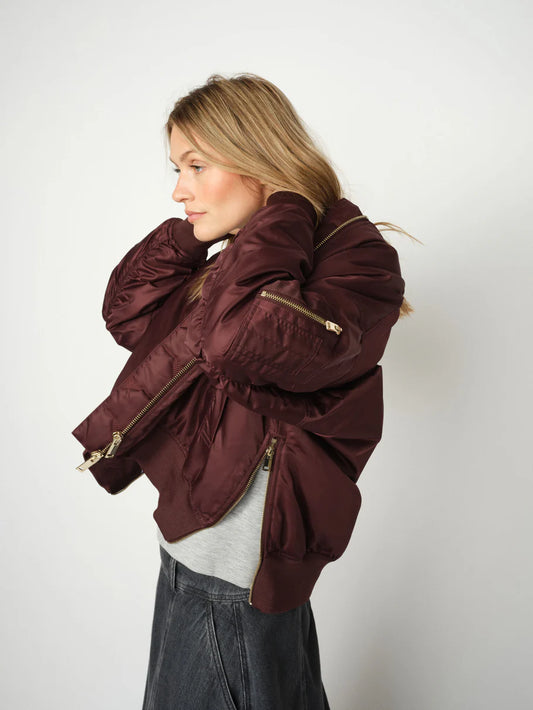 Mos Mosh - takki - viininpunainen