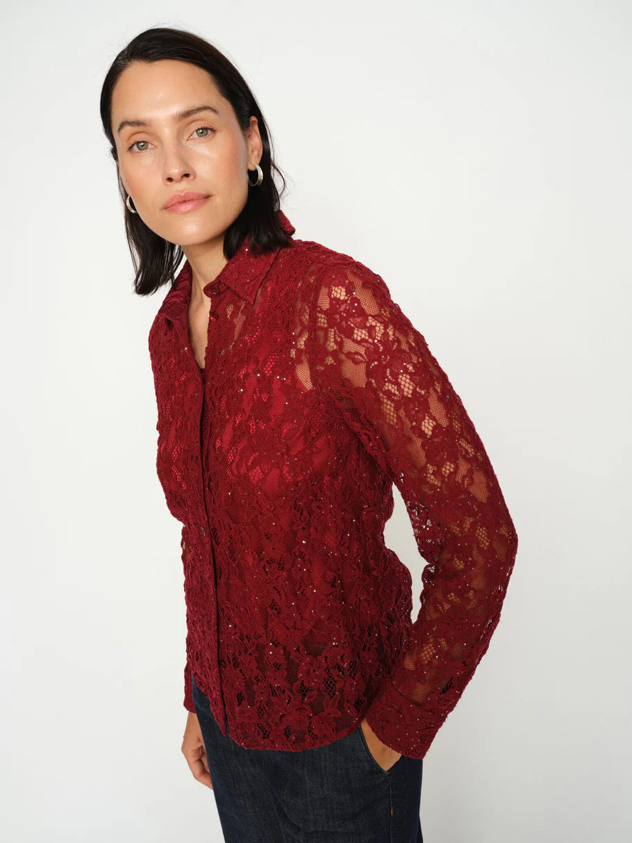 Mos Mosh - paitapusero - viininpunainen