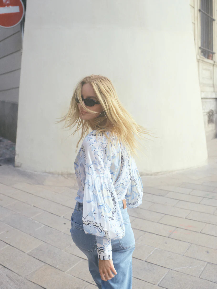 Mos Mosh - pusero - sininen/kuvio