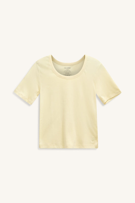 Claire Woman - t-paita - keltainen