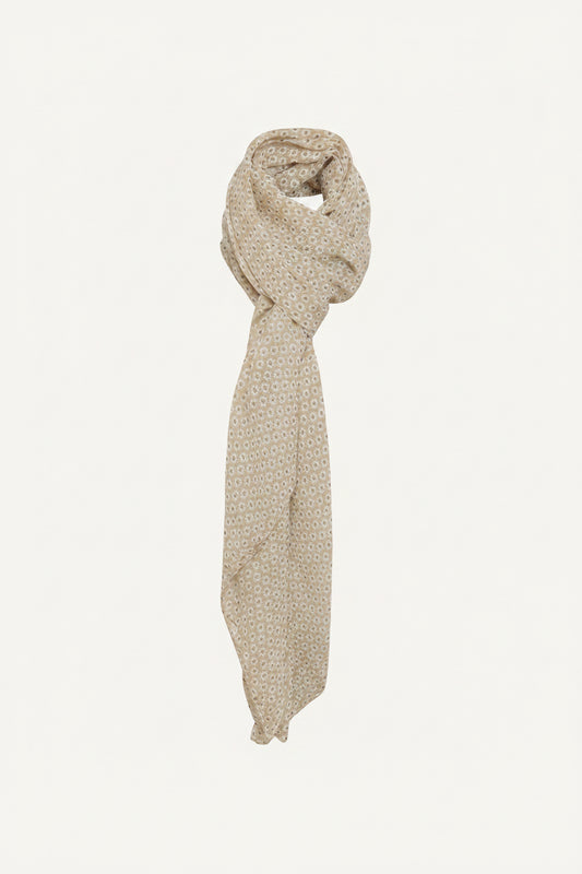 Claire Woman - huivi - beige/kukkakuosi