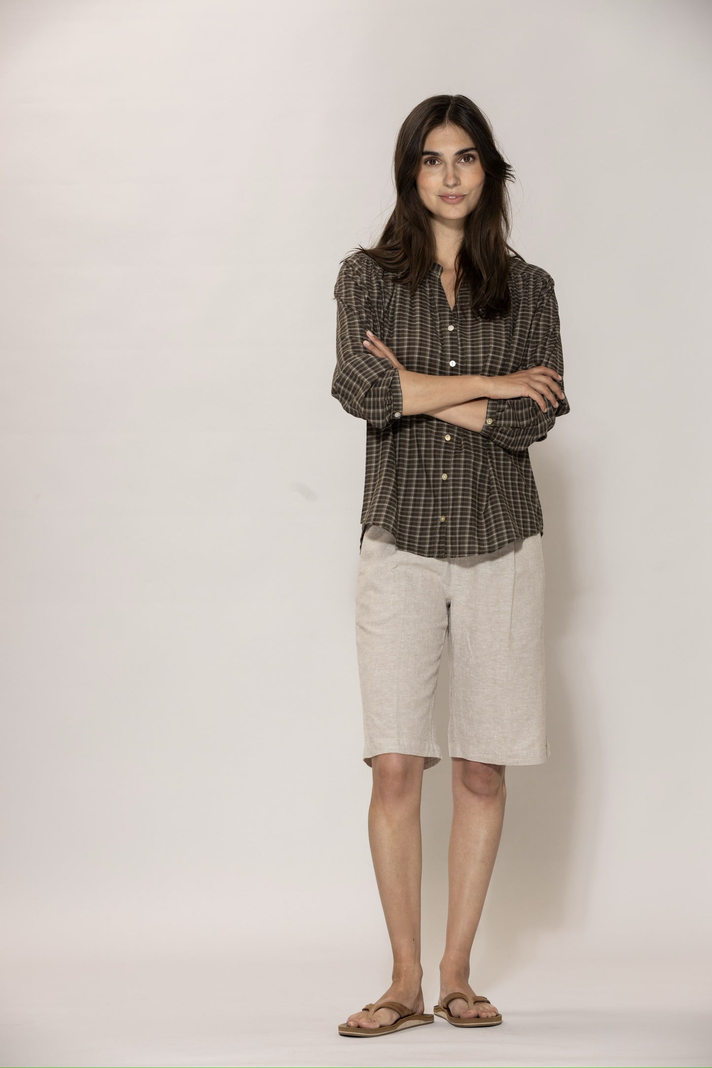 Blue Sportsweat - shortsit - beige