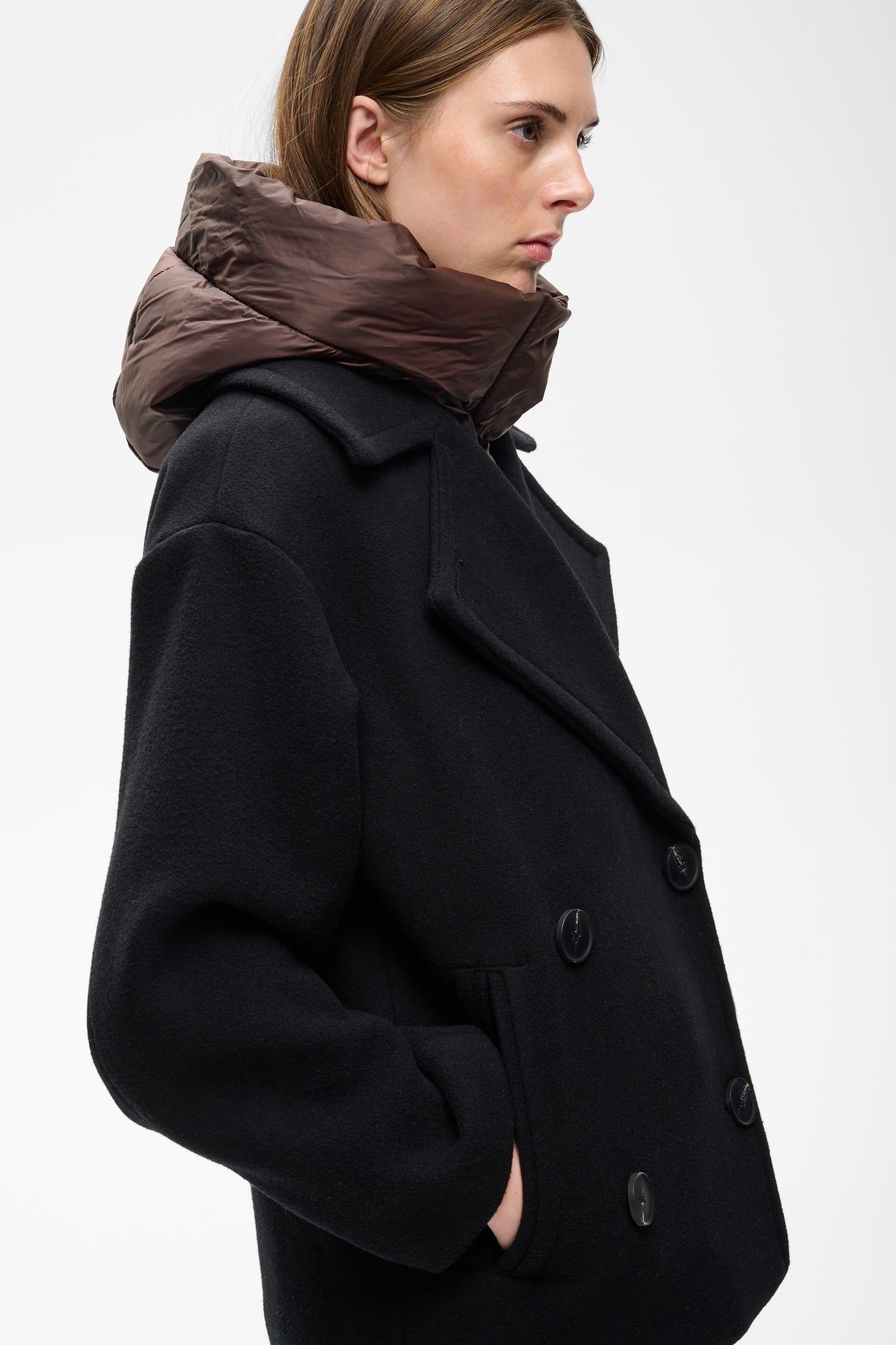 InWear - huppu - tummanruskea