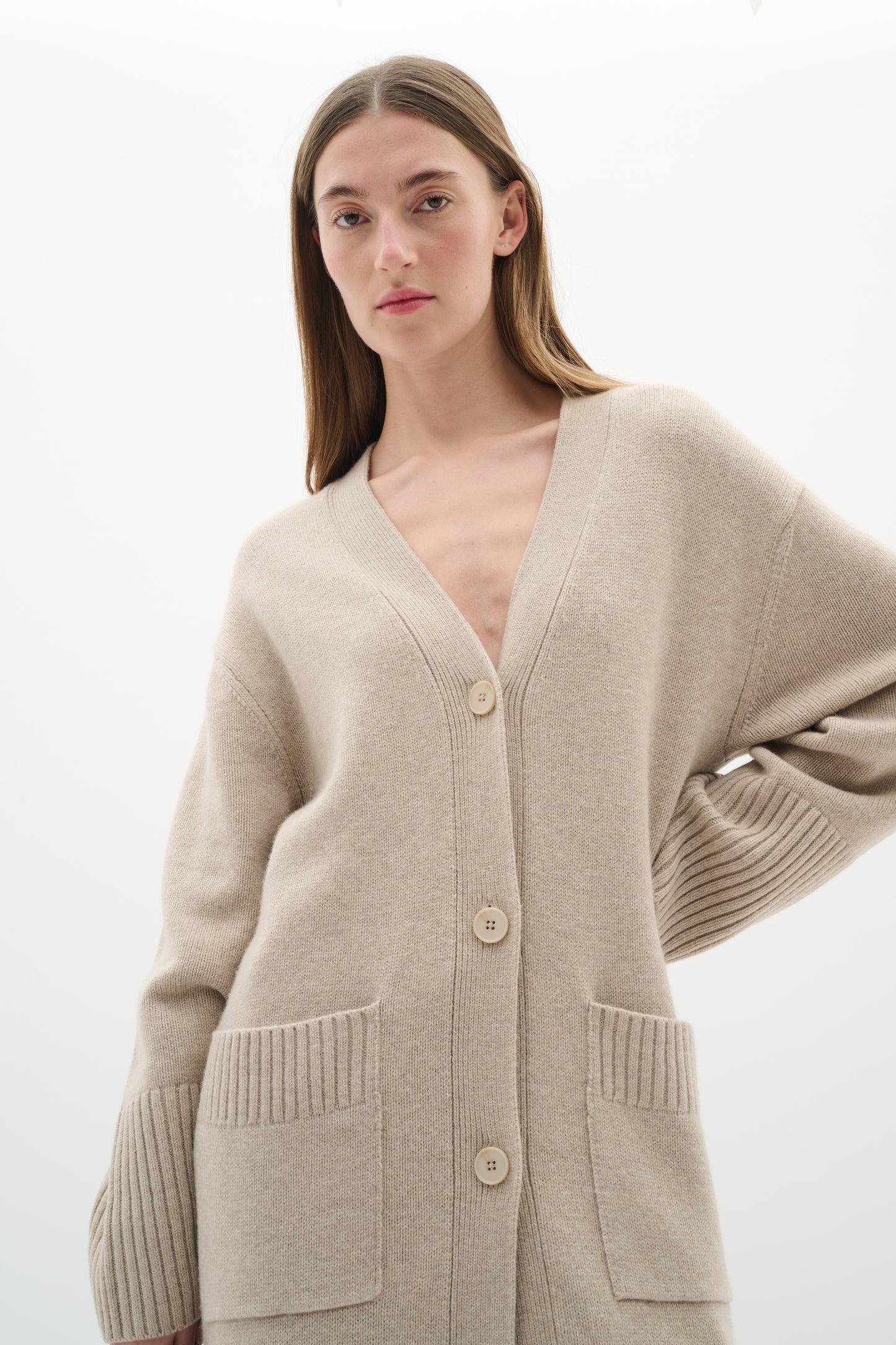 InWear - neuletakki - beige