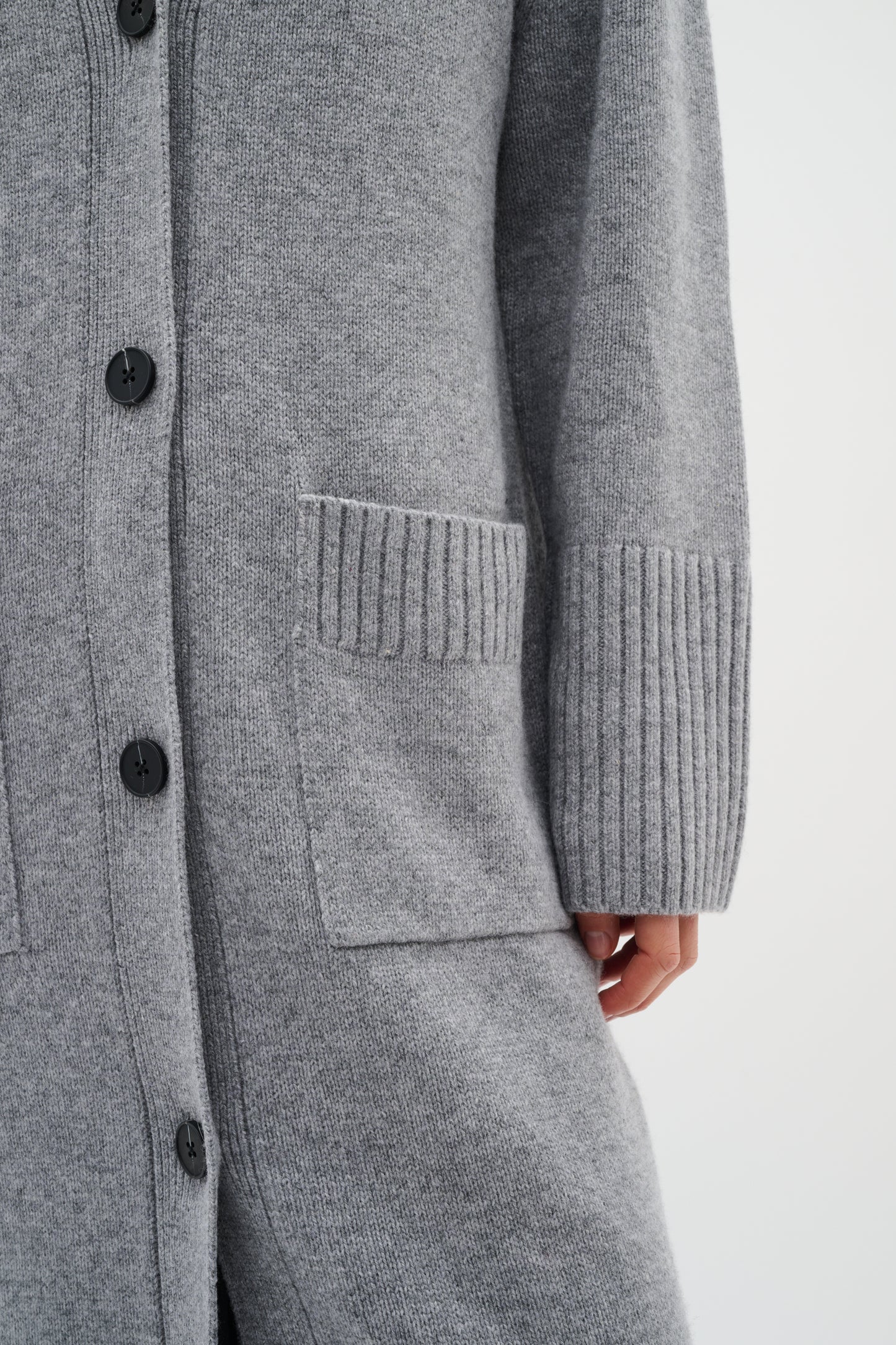 InWear - neuletakki - harmaa
