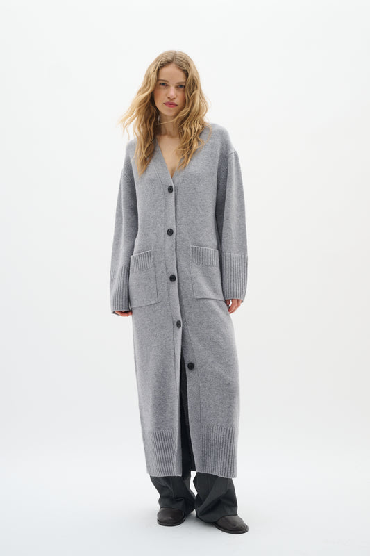 InWear - neuletakki - harmaa