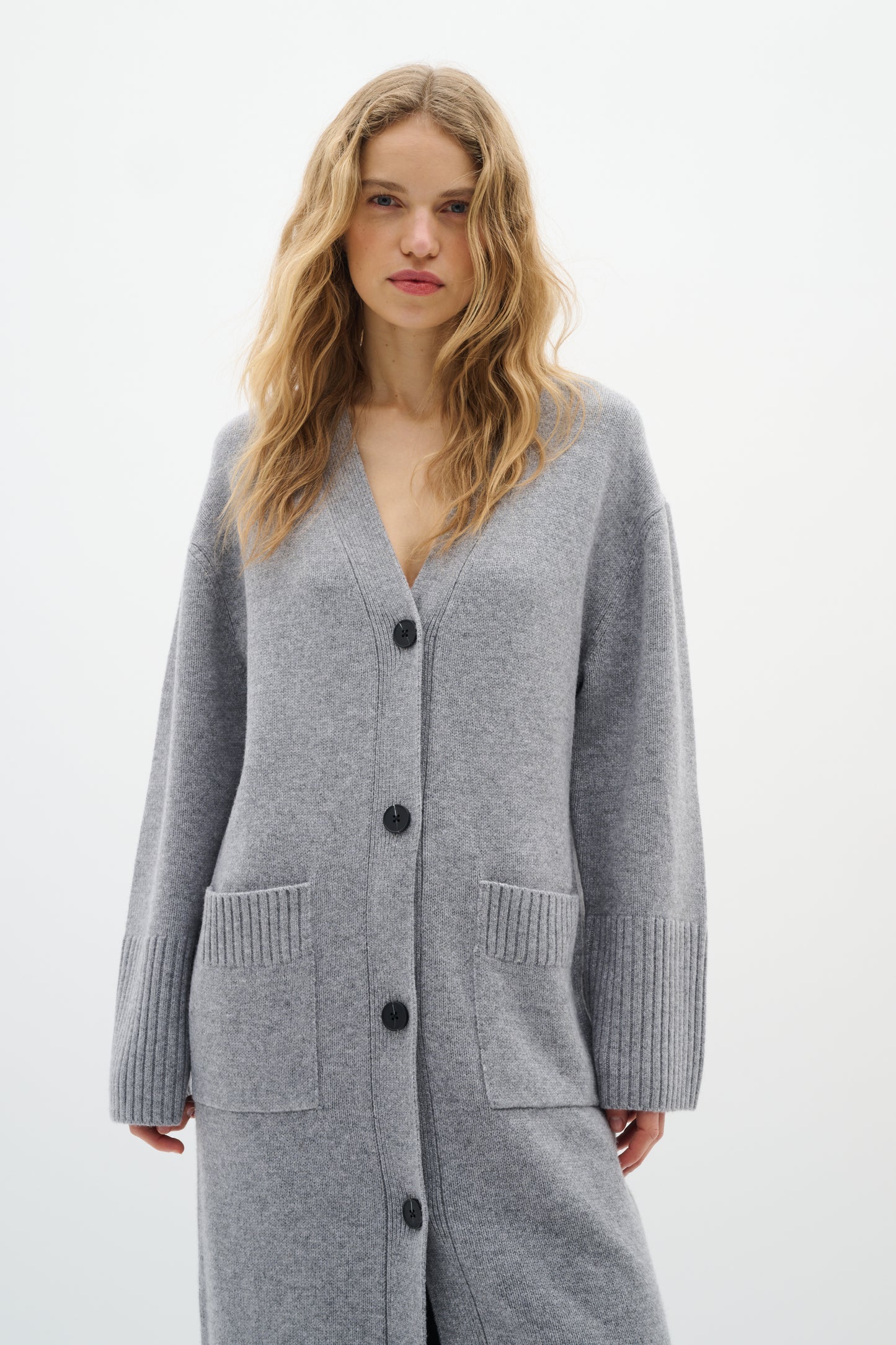 InWear - neuletakki - harmaa