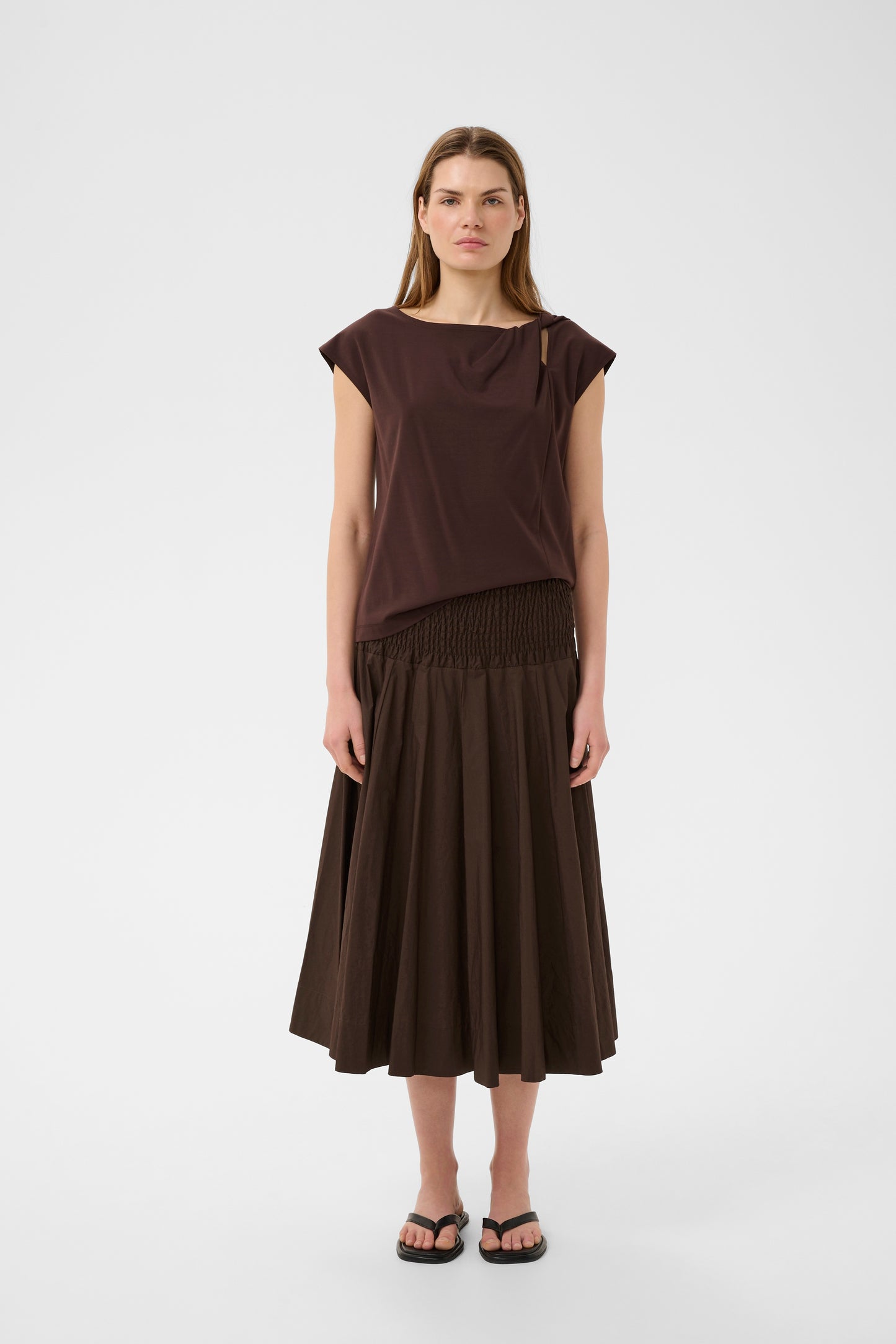 InWear - hame - tummanruskea