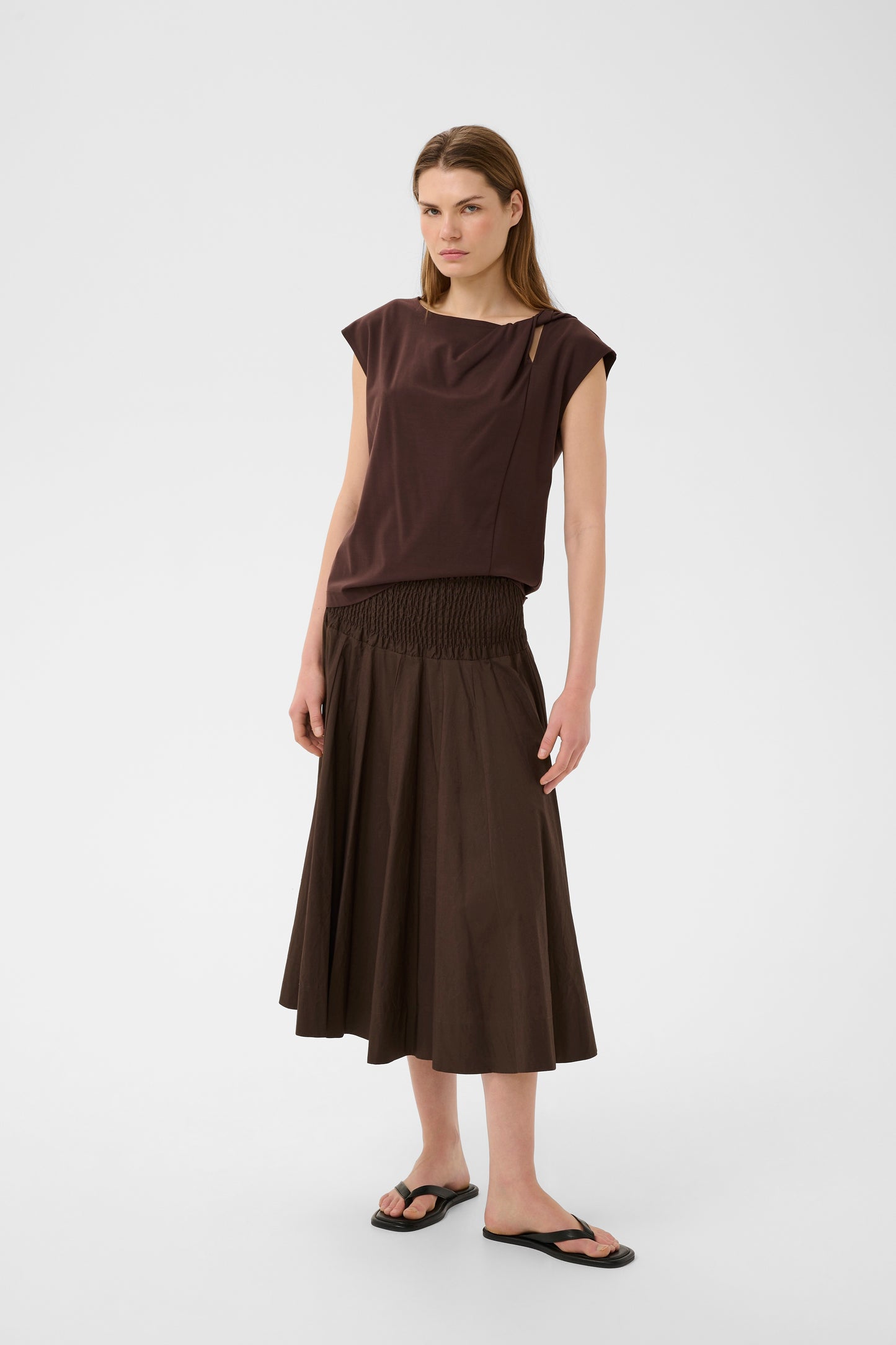 InWear - hame - tummanruskea