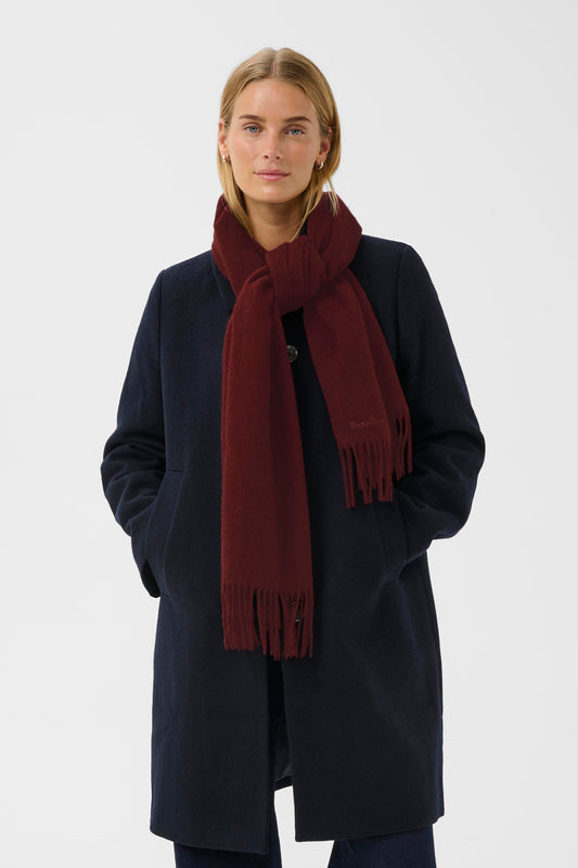 Part Two - huivi - viininpunainen