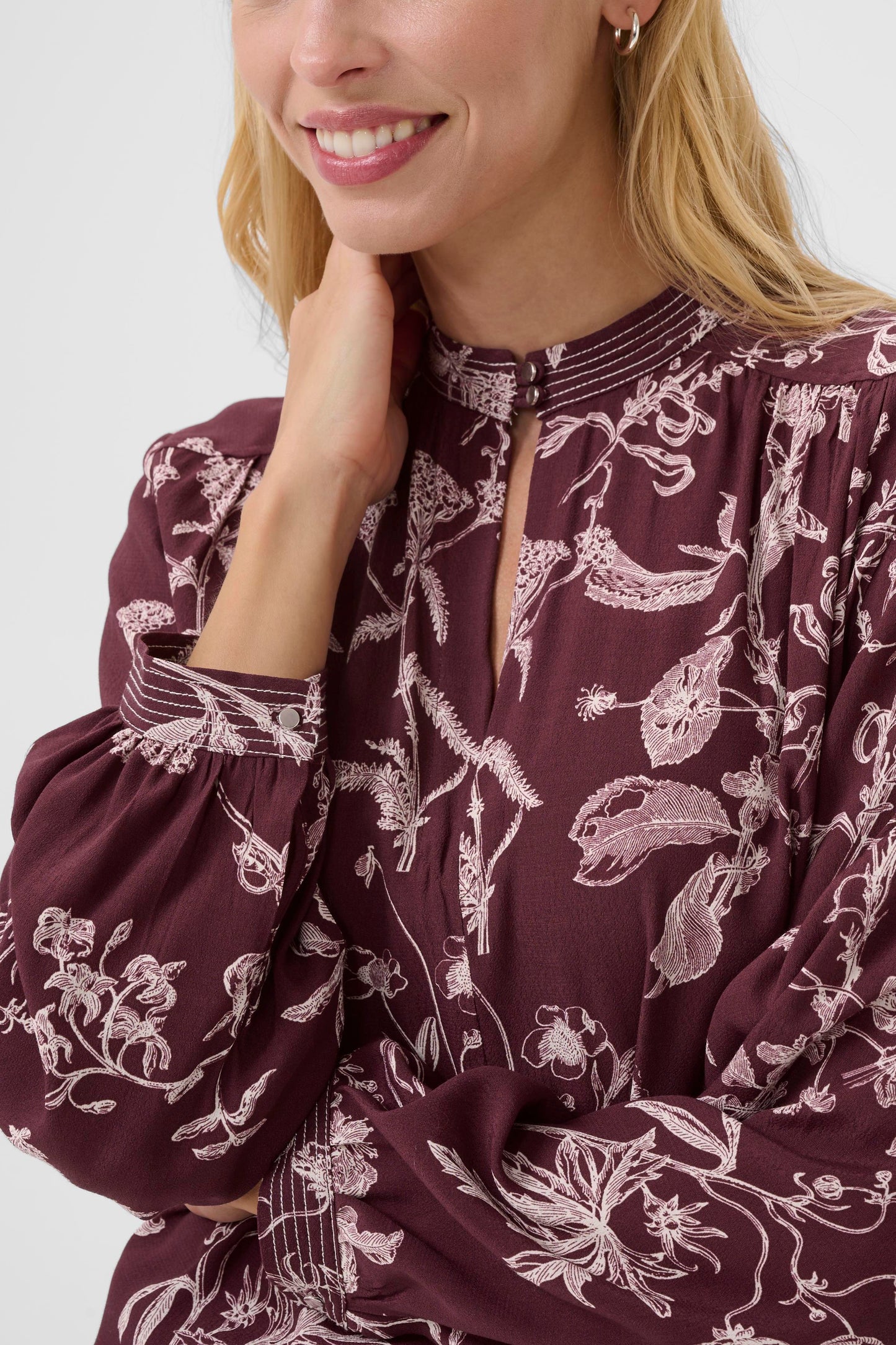 Part Two - pusero - viininpunainen