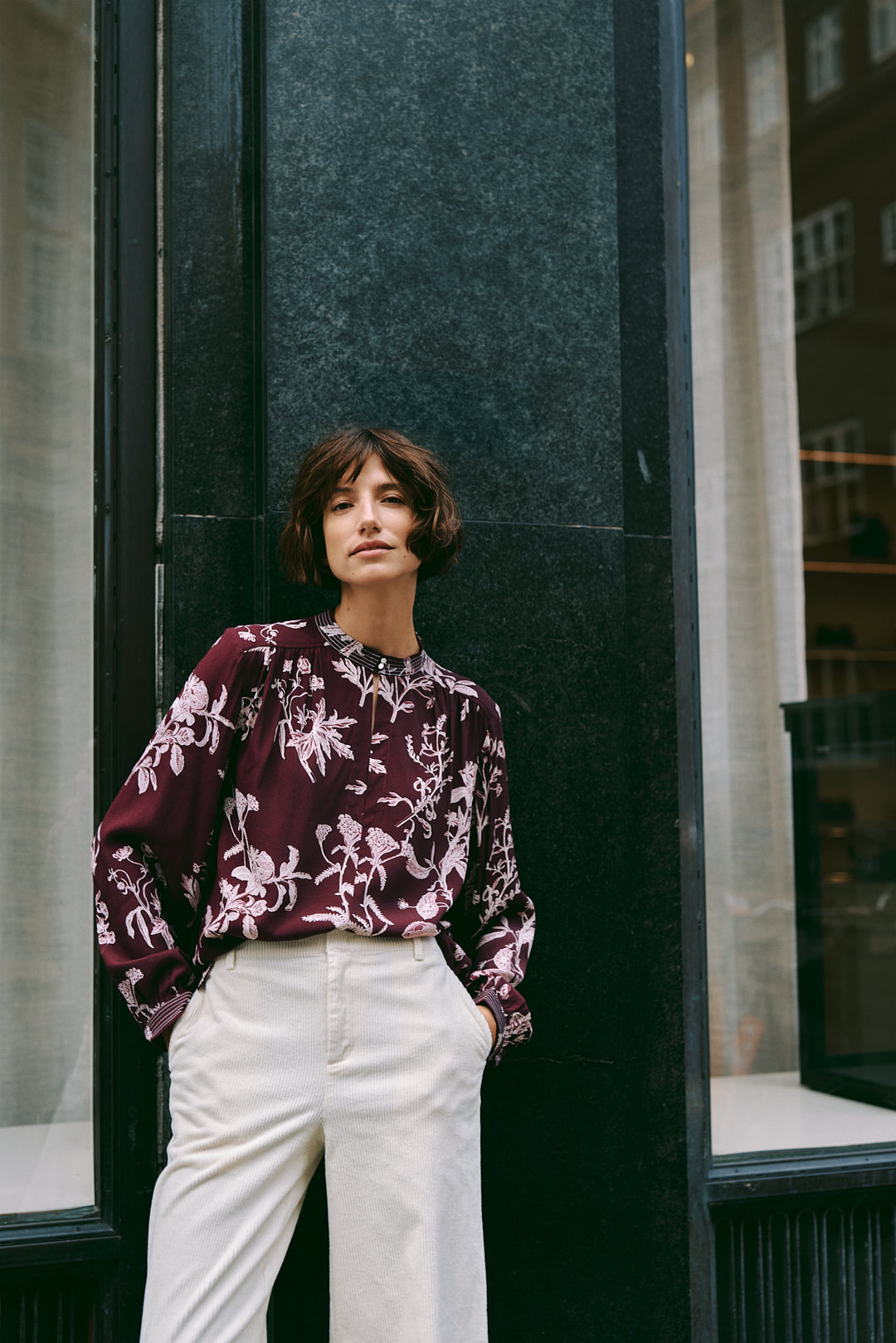 Part Two - pusero - viininpunainen