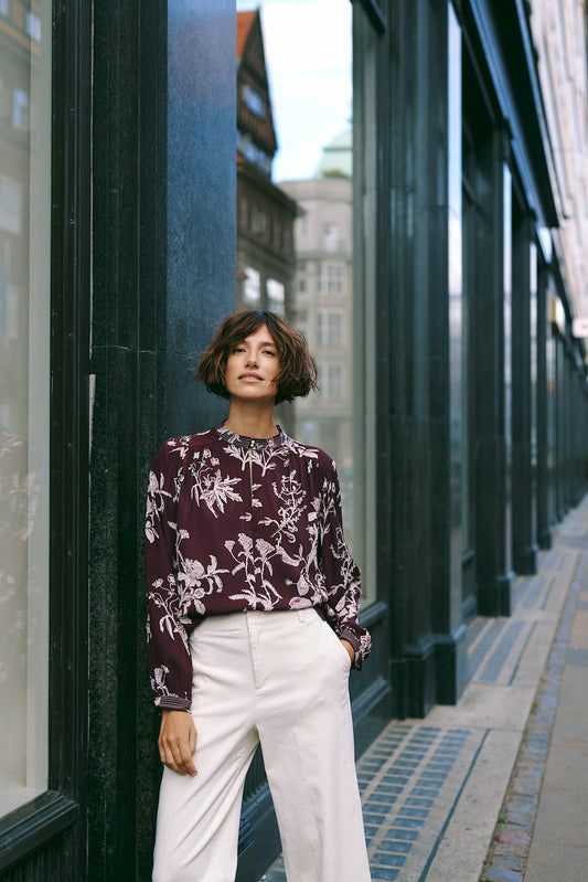 Part Two - pusero - viininpunainen