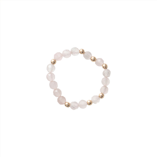 A Beautiful Story - sormus - Rose Quartz