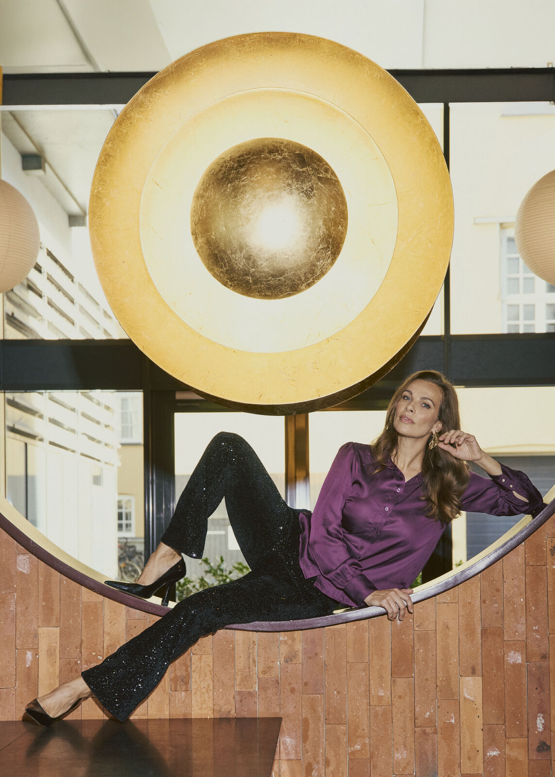 Claire Woman - paitapusero - luumu