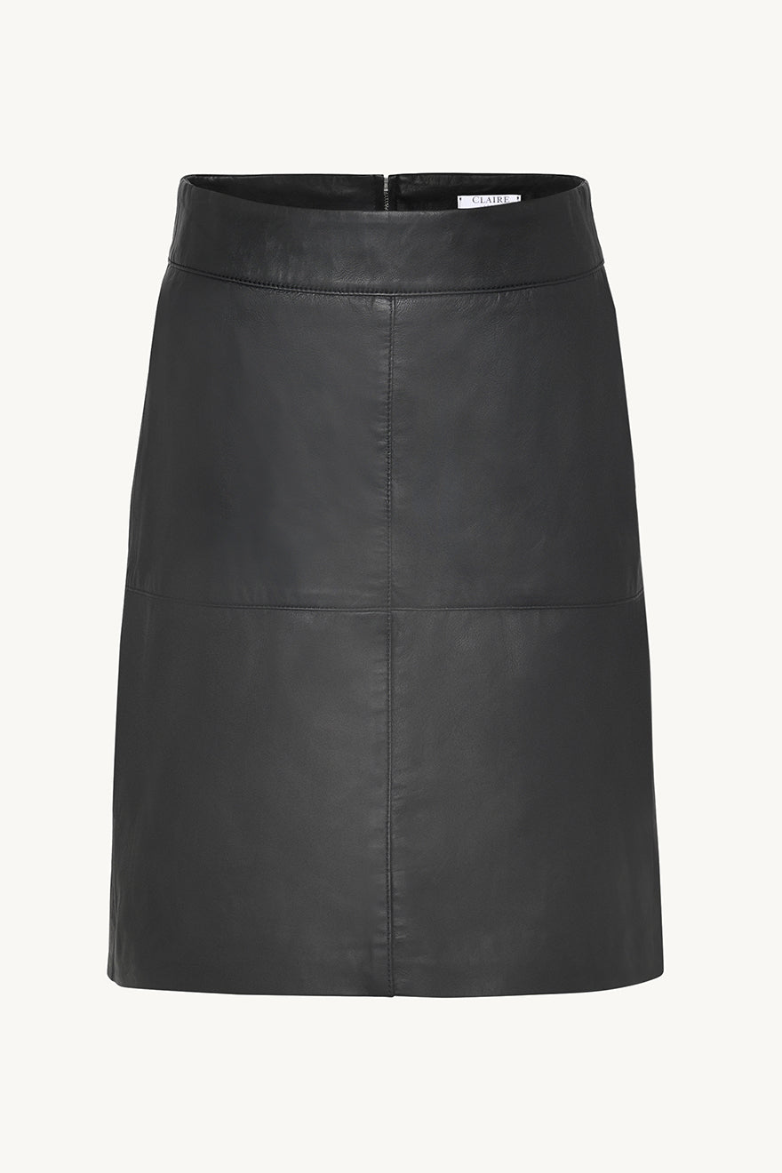 Claire Woman - nahkahame - musta