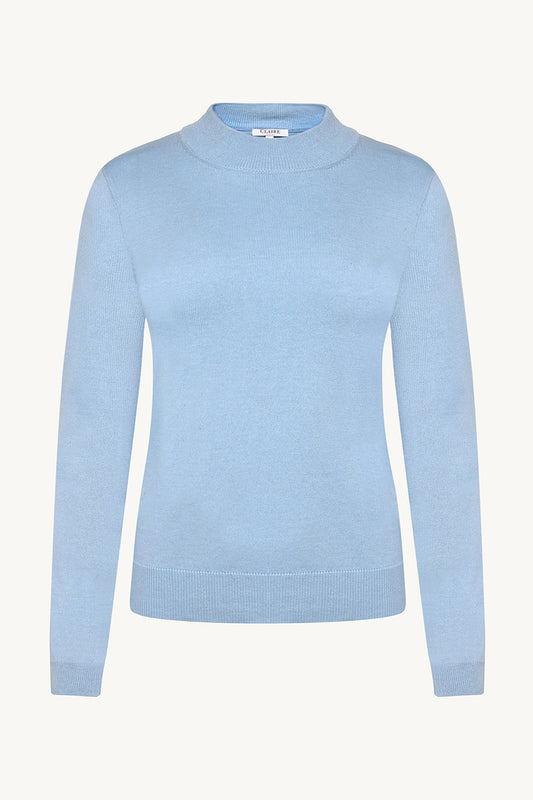 Claire Woman - neulepusero - vaaleansininen