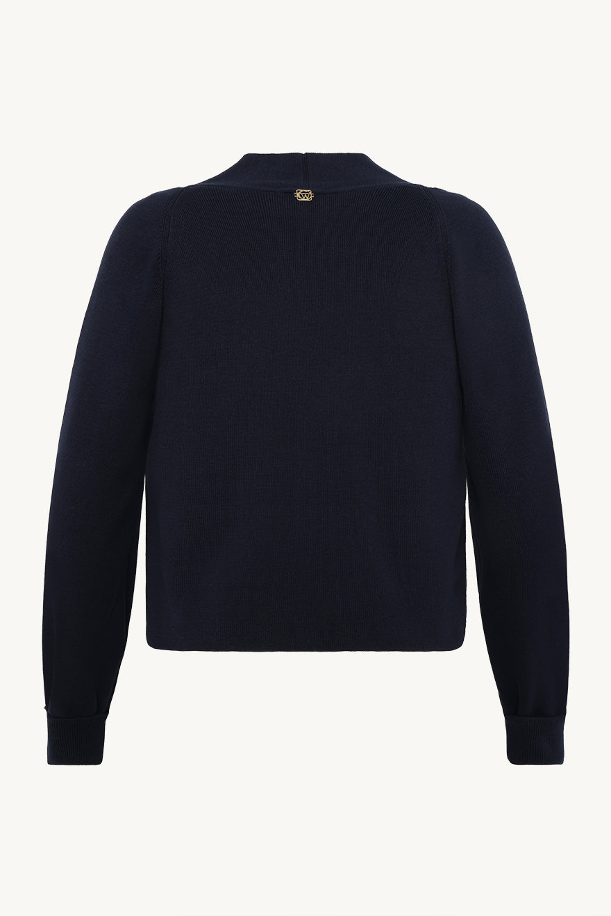 Claire Woman - neuletakki - tummansininen