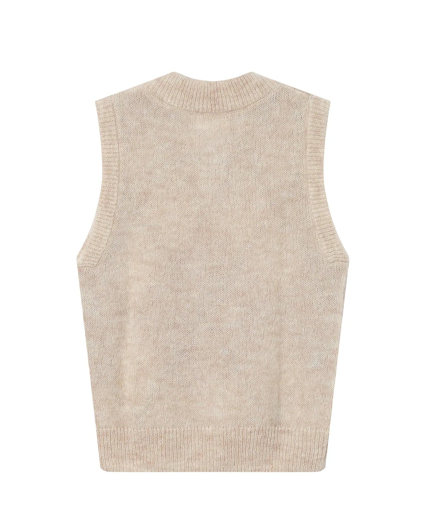 Grace & Mila - neuleliivi - beige