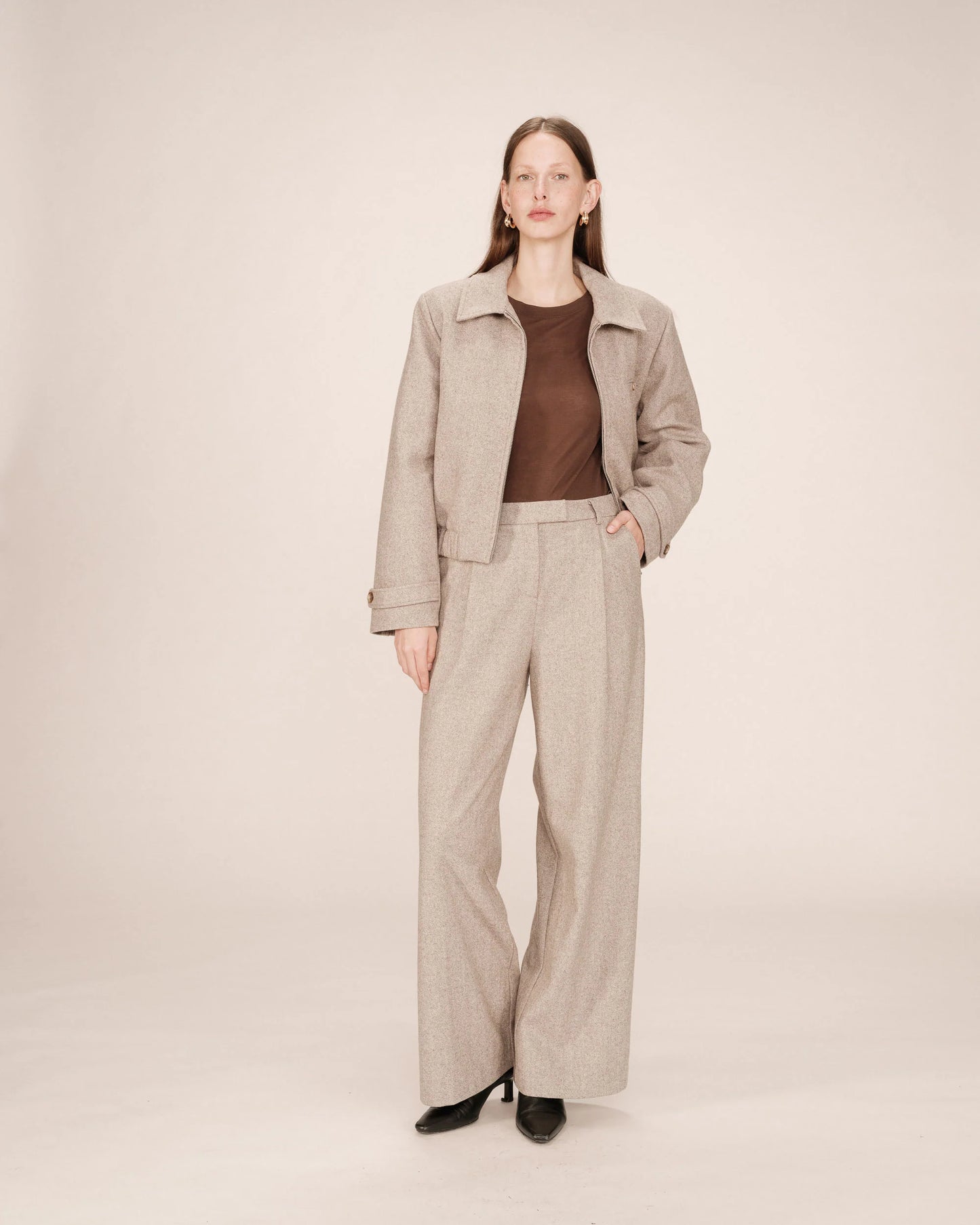 Grace & Mila - housut - greige